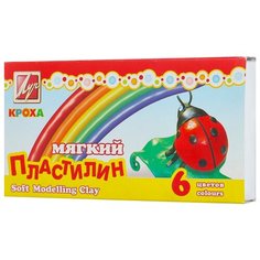 Пластилин Луч Кроха 6 цветов (12С863-08)