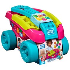 Конструктор Mega Bloks First Builders FVJ48 Тележка-сортер