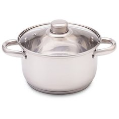 Кастрюля MOULINvilla Vita CAV-034 3,4 л, серебристый