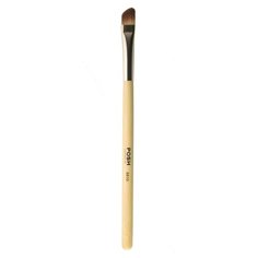 Кисть POSH Bamboo 8810 со скосом для теней и корректора бамбук