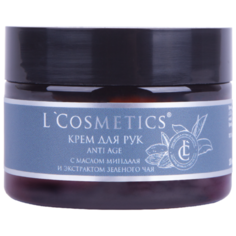 Крем для рук LCosmetics Anti age с маслом миндаля и экстрактом зеленого чая 100 мл