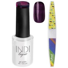 Набор для маникюра Runail пилка для ногтей и гель-лак INDI laque