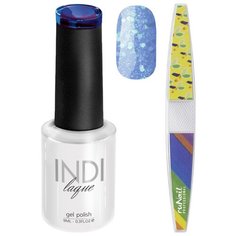 Набор для маникюра Runail пилка для ногтей и гель-лак INDI laque