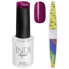 Набор для маникюра Runail пилка для ногтей и гель-лак INDI laque