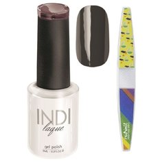 Набор для маникюра Runail пилка для ногтей и гель-лак INDI laque