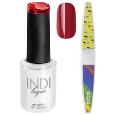 Набор для маникюра Runail пилка для ногтей и гель-лак INDI laque