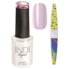 Набор для маникюра Runail пилка для ногтей и гель-лак INDI laque