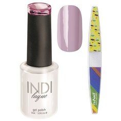 Набор для маникюра Runail пилка для ногтей и гель-лак INDI laque