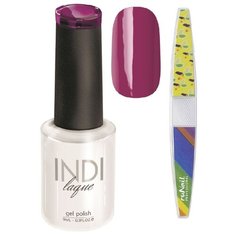 Набор для маникюра Runail пилка для ногтей и гель-лак INDI laque