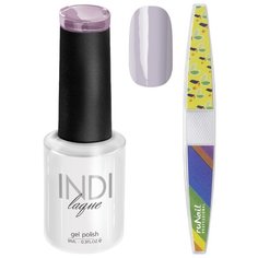 Набор для маникюра Runail пилка для ногтей и гель-лак INDI laque