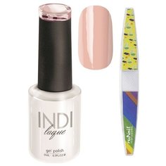 Набор для маникюра Runail пилка для ногтей и гель-лак INDI laque