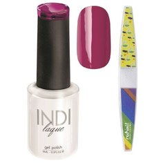 Набор для маникюра Runail пилка для ногтей и гель-лак INDI laque