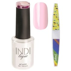 Набор для маникюра Runail пилка для ногтей и гель-лак INDI laque