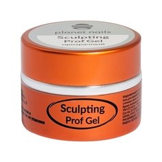 Гель planet nails Sculpting Prof Gel моделирующий, 15 г прозрачный