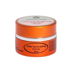 Гель planet nails Make UP Sculpting Prof Gel моделирующий, 5 г розовый