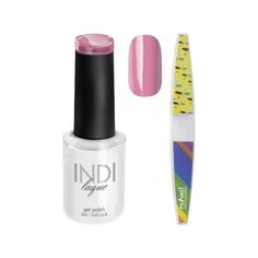 Набор для маникюра Runail пилка для ногтей и гель-лак INDI laque