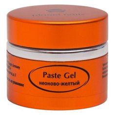 Паста planet nails Paste Gel неоново-желтая