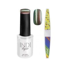 Набор для маникюра Runail пилка для ногтей и гель-лак INDI laque