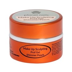 Гель planet nails Make UP Sculpting Prof Gel моделирующий, 15 г персиковый