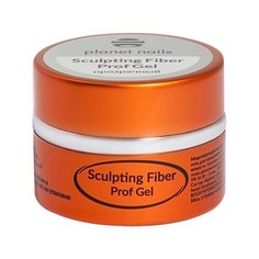Гель planet nails Sculpting Fiber Prof Gel моделирующий, 15 г прозрачный