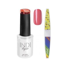 Набор для маникюра Runail пилка для ногтей и гель-лак INDI laque