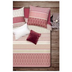 Постельное белье 1.5-спальное Sova & Javoronok Корица 50х70 см, бязь красно-коричневый