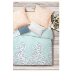 Постельное белье 1.5-спальное Sova & Javoronok Лилиана 50х70 см, бязь голубой