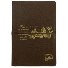 Ежедневник Collezione Флоренция недатированный, А5, 160 листов, коричневый