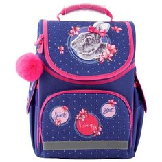 Kite Ранец Fluffy Bunny K19-501S-4, розовый/голубой