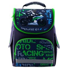 Kite Ранец Racing K19-501S-12, черный