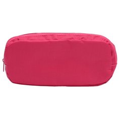 Проф-Пресс Пенал-косметичка 2 отделения малиновый