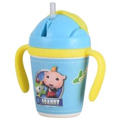 Поильник из бамбука Baby Ryan B-4, 300мл голубой