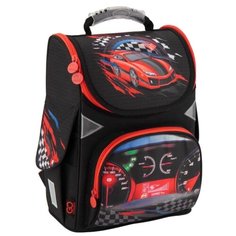 GoPack Ранец GO18-5001S-17, красный/черный