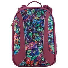 Kite Ранец Flowery K18-703M-2, бордовый