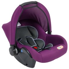 Автокресло-переноска группа 0+ (до 13 кг) Tizo Start, фиолетовый/карбон