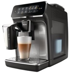 Кофемашина Philips EP3246 Series 3200 LatteGo черный/серебристый