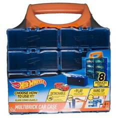 Кейс Mattel Hot Wheels для хранения и игр 8 машинок синий