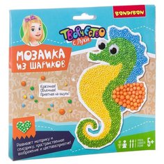 BONDIBON Набор для творчества Мозаика из шариков Морской конек (ВВ2669)