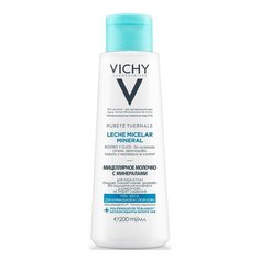 Vichy мицеллярное молочко с минералами для сухой и нормальной кожи, 200 мл