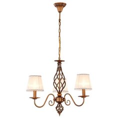 Люстра Citilux Ровена CL427131 бронза мат., E14, 180 Вт