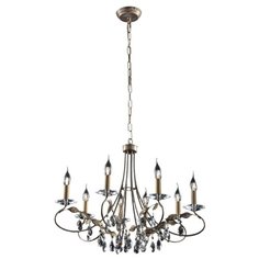 Люстра Citilux Честер CL418181, E14, 480 Вт