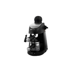 Кофеварка рожковая Eurostek ECM-6816 черный/серебристый