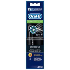 Насадка Oral-B CrossAction, черный, 2 шт
