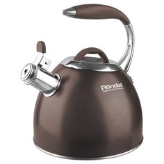 Rondell Чайник со свистком Mocco RDS-837 2.8 л кофейно-коричневый