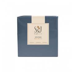 Простыня Sova & Javoronok Перкаль 215 х 240 см темно-серый