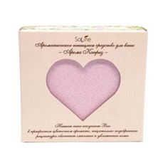 Solline Бомбочка для ванн Aroma caprice Роза-сандал 125 г