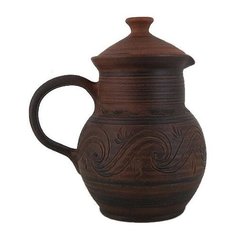 Кувшин Гжельская Гончарня Стольный №2 2 л коричневый