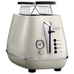 Тостер DeLonghi CTI 2103.W Distinta, чистый белый