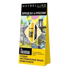 Maybelline Набор: тушь для ресниц Colossal, лайнер для глаз Hyper precise