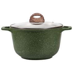 Кастрюля Panairo OliverStone Max 5 л, оливковый